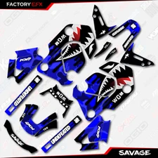 Blue Savage Graphic Sticker kit fits Honda Grom  MSX125 21-24 2021 2022