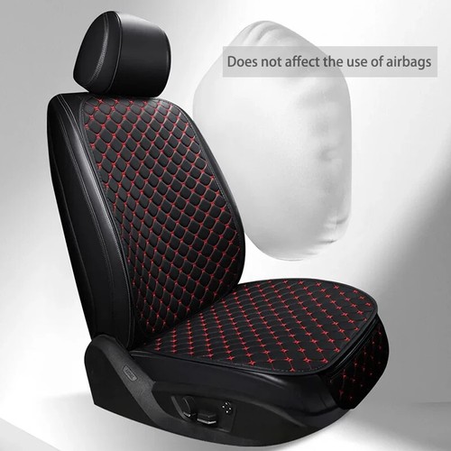 Leather Universal Car Seat Cover Seat Back Cushion Seat Wear-resistant Durable - Picture 6 of 28