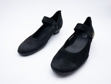 Arche Femmes Pumps À Talon Chaussures En Cuir Noires Taille 41,5 EU Art 17346-98