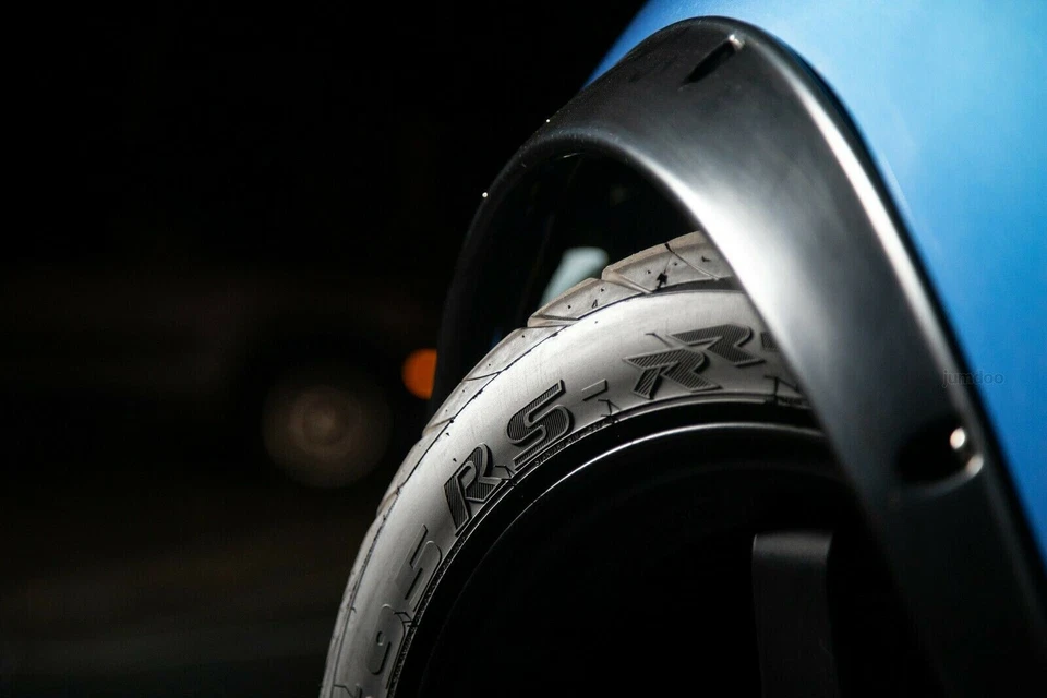 芬达耀斑本田讴歌Integra宽体套件轮拱扩展件2.0 4件 — 第 3/4 张图片