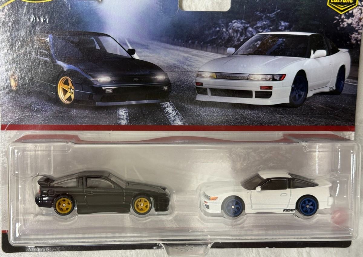 2025 Hot Wheels Car Culture 2 Pack '96 Nissan 180SX Type X