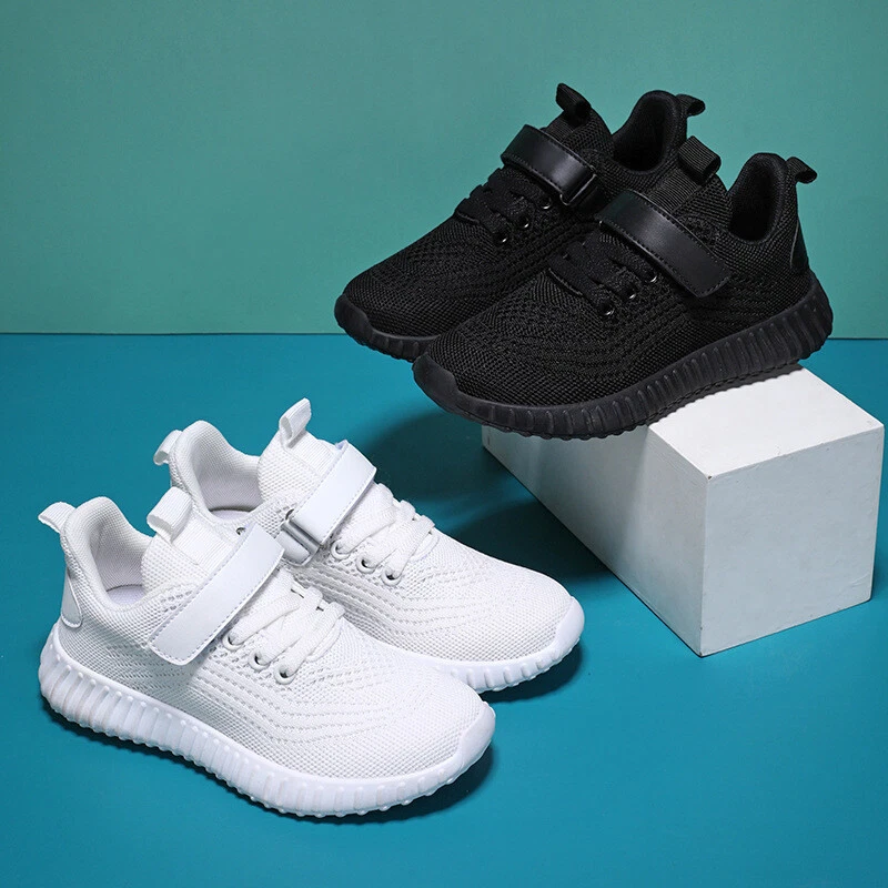 Girls white store running trainers