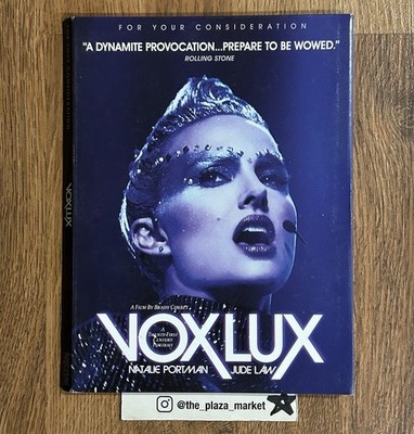 Vox Lux FYC 2018 For Your Consideration screener DVD Brady Corbet rare movie