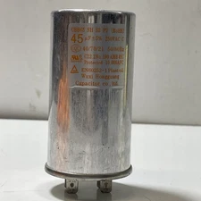 CBB65 Air Conditioner Motor Run Capacitor 45mfd 45uf 250VAC Round Metallized