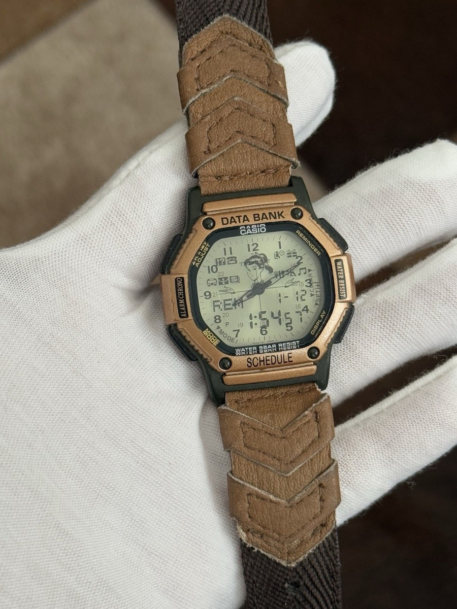 Rare Vintage Casio Twincept Data Bank ABX-57 Men's Digital