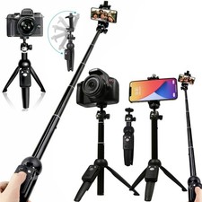 Selfie Stick Tripod 40" Bluetooth Remote Portable for iPhone and Android Phones
