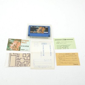 Used Dragon Wars Famicom Software Retro EzP27