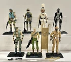 GI Joe 25th 2007 Figure lot 1983 Duke Doc Airborne Gung-Ho Snow Job Torpedo +