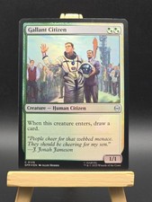 Magic The Gathering: Gallant Citizen 129 C Foil SPM  NM