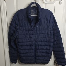 FIGS Mens Blue Puffer Jacket  Size M *Read De...