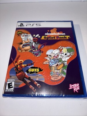 IN HAND! NICKELODEON SPLAT PACK LIMITED RUN GAMES PS5 ESRB NICK BRAND NEW!