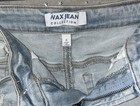 Wax Jean Collection Cuffed High Rise Shorts Size Small Light Wash Distressed — photo 3