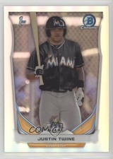 2014 Bowman Draft Chrome Refractor Justin Twine #CDP41 7at