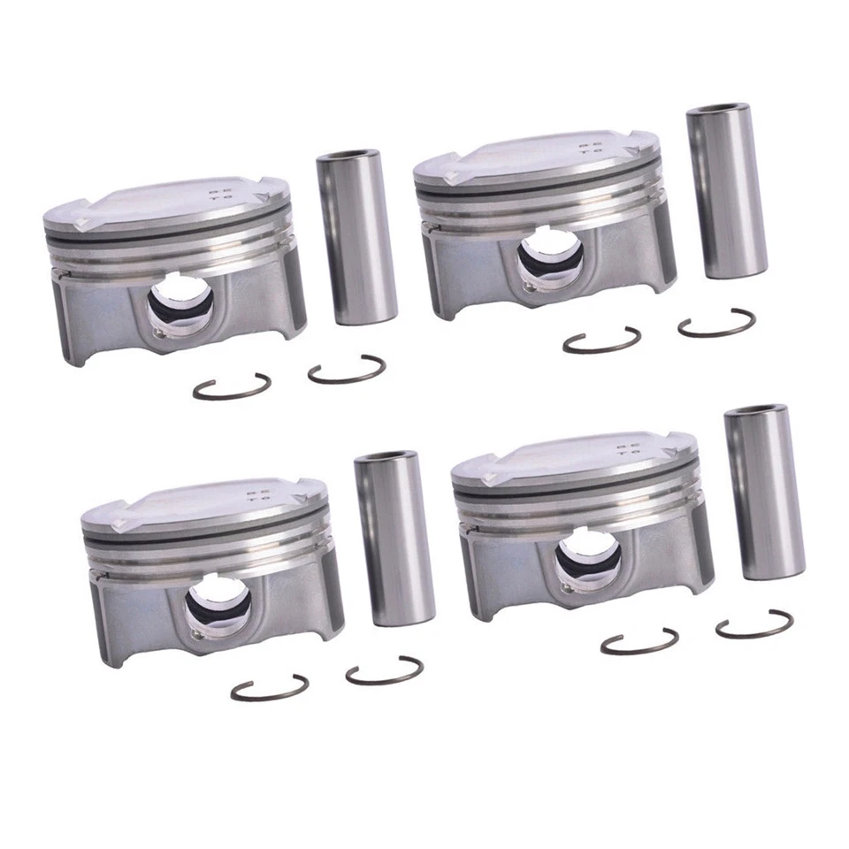 4* Pistones y pasadores para Hyundai Sonata Kia Optima 2011-2013 2,0 L turbo 234102G400 Foto 3 de 4