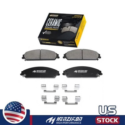 Front Brake Pad Set P-1058 Fits Challenger 2017 GT with High Performance Brakes