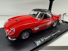 1/18 KK Scale Models Ferrari 250 GT Spyder California 1960  Red  Black Roof
