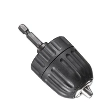 3/8" Keyless Drill Chuck Hex Shank Adapter for Impact Driver Cordless Drill