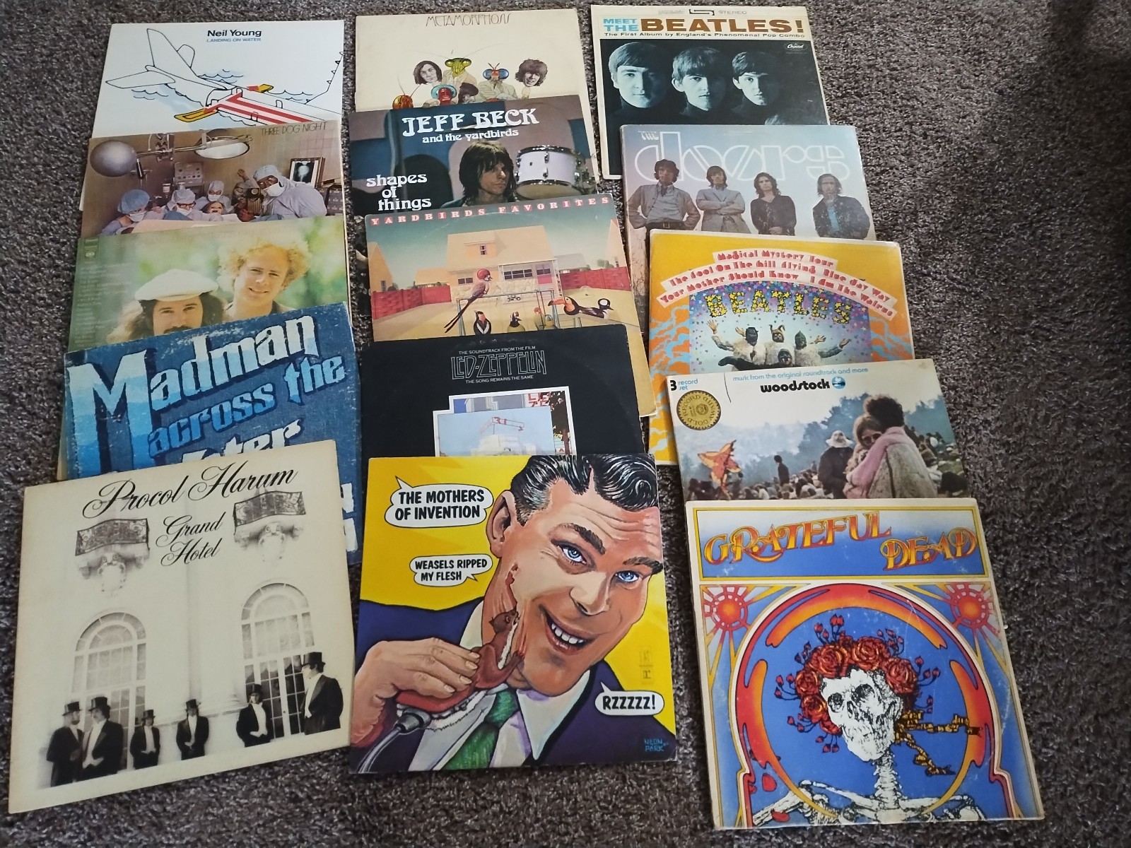 $5 Rock vinyl LPs - YOU PICK - Steve Miller, Neil Young, Van Morrison, The Who