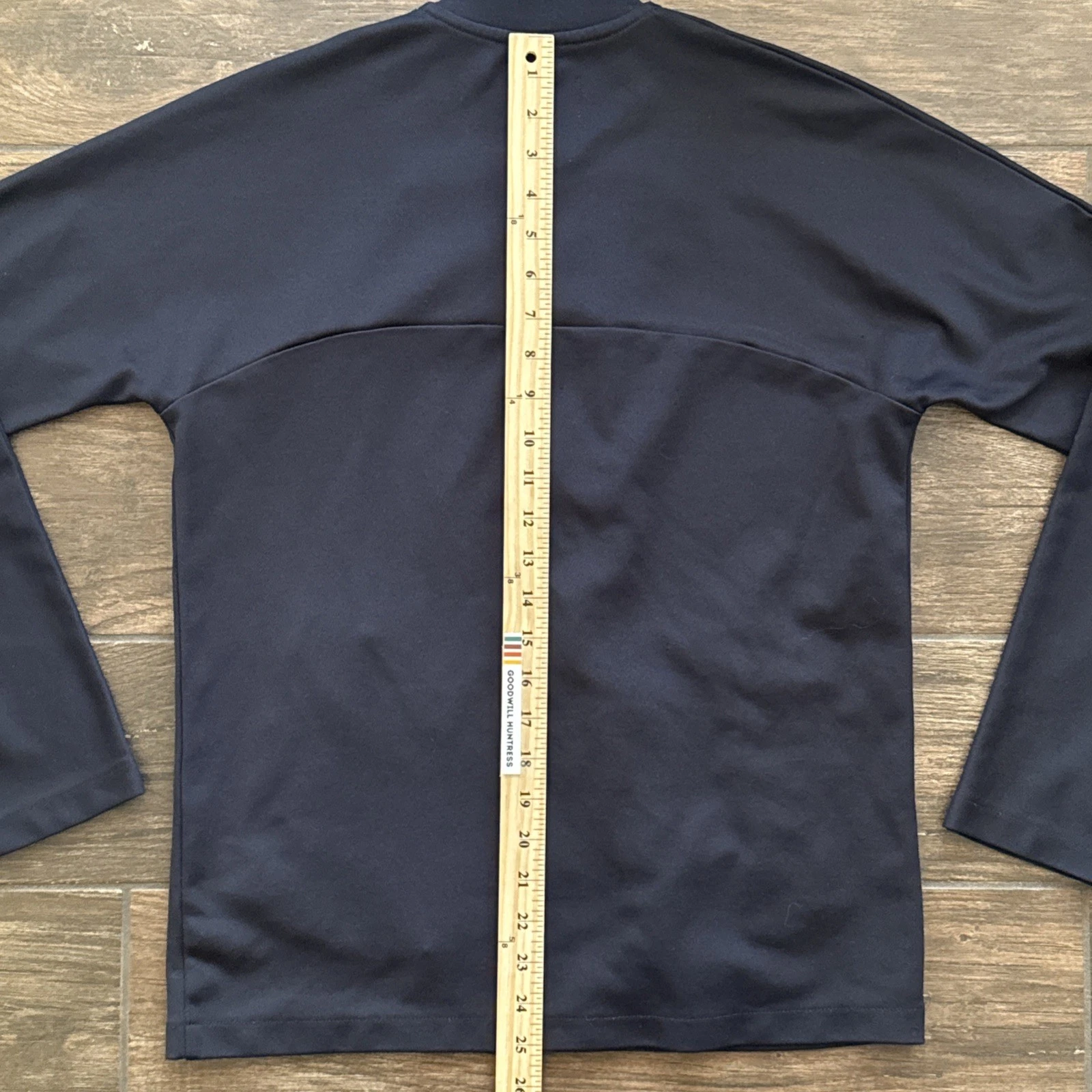 NN07 Brayden Full Zip Jacket Men S Navy Blue Mock Neck Pockets Minimalist Track - product detail image 7