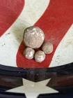 Dug Civil War Buck N Ball Bullet Set 💣 💥 🇺🇸