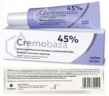 Cremobaza 45 Keratolytic Hair  Scalp Treatment - Urea Derivative 30g Exfoliation
