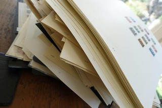 GB Glory Box Stamp Collection Extensive Range of Stamps on Pages etc 4.8Kg
