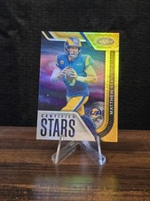 2022 Panini Certified Stars Matthew Stafford Gold Mirror Card 21/25. Super SP.