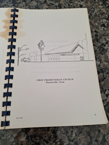 First Presbyterian Church Duncanville Texas 1980 Cookbook - Picture 5 of 8