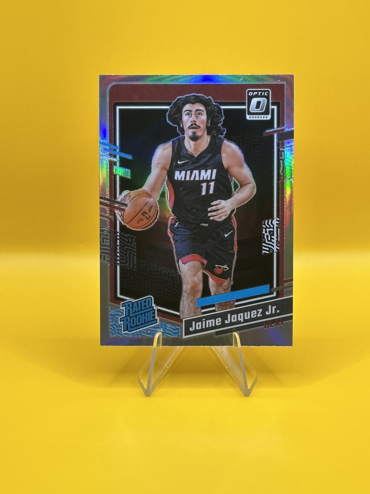 2023-24 Panini Donruss Optic - Rated Rookie Jaime Jaquez Jr. #216 Holo Prizm...