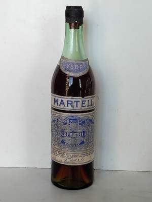 COGNAC MARTELL VSOP 1930/40 BOTTLE DECANTER BOTTLE