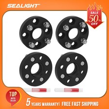 4pcs 1 Inch 4x100 Hubcentric Wheel Spacers M12x1.5 For Honda Civic Mini Cooper