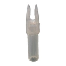 44 Count Bohning Blazer GT S Arrow .246" Nocks: Clear / Pearl White NOS