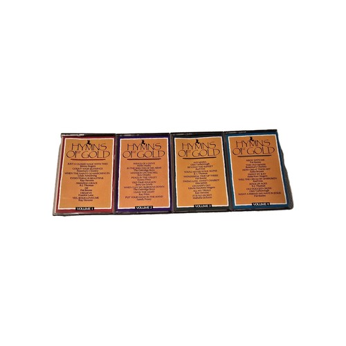 Hymns Of Gold 4 Volume Set Cassettes Compilation Metacom Inc Religious Spiritual - Picture 1 of 6