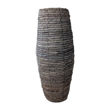 Wicker Vase Wicker Woven Bohemian Retro 38 Cm Tall BU23 V