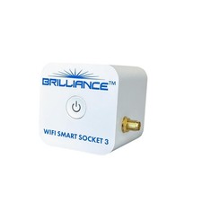 SPW Brilliance WiFi-Smart-Socket-3 LED WiFi Smart Socket - App Control/Alexa ...