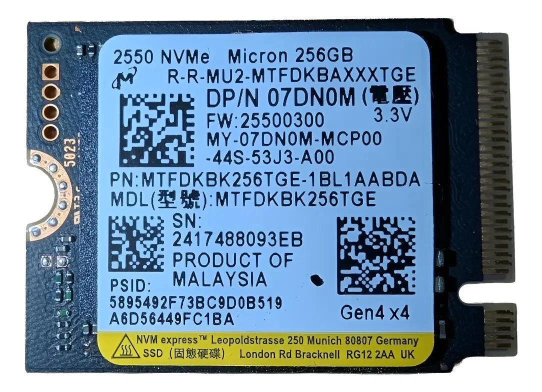 Micron M.2 Interface 256 GB Solid State Drives for sale - eBay