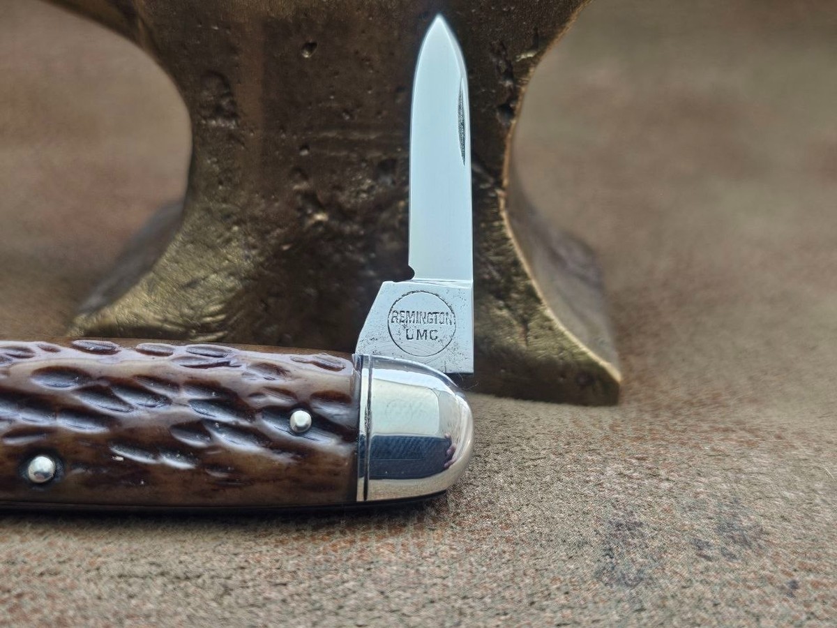 Vintage Remington UMC 2 blade R6443 cigar equal end pocket knife 