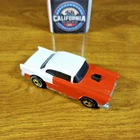 Hot Wheels Vintage The Hot Ones '55 Chevy Red White HO Malaysia 1986 Bel-Air