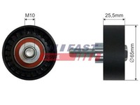 Fast Spannrolle, Keilrippenriemen FT44538 Passend FüR Fiat