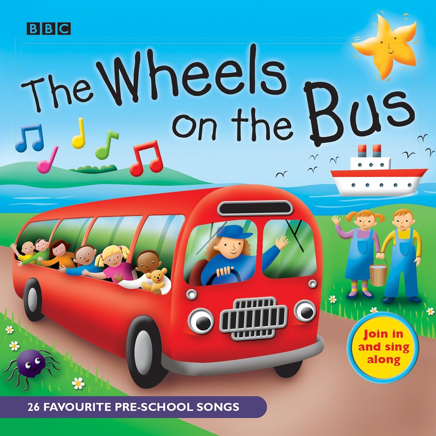 The Wheels On The Bus Favourite Nursery Rhymes by Union Square & Co. (CD-Audio) - Image 2