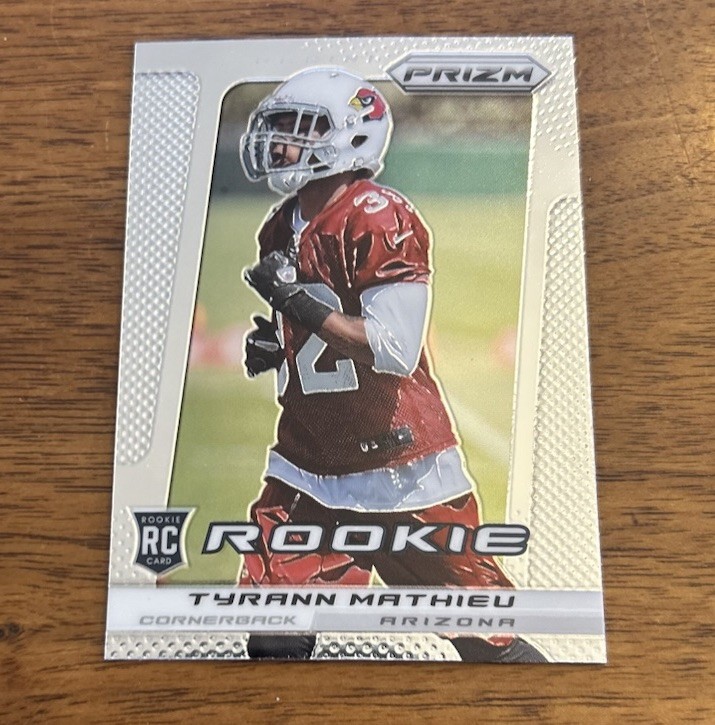 2013 Panini Prizm - Rookie Tyrann Mathieu #296 (RC)