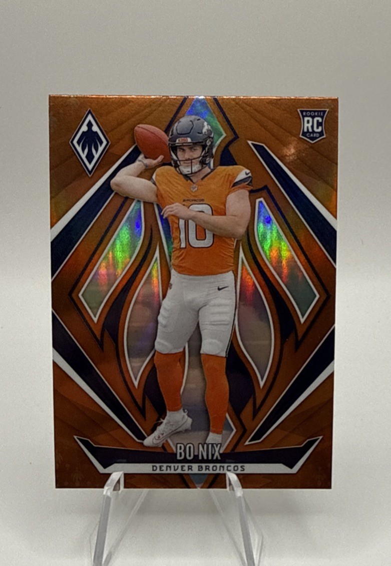 2024 Panini Phoenix - Rookies Bo Nix #159 Orange (RC)