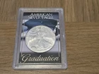 2004 Uncirculated 1oz Silver Eagle in Plastic Case, Starting at Melt, WOW!