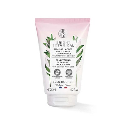 Yves Rocher Bright Botanical Cleansing Mousse Face Wash Foam 125 ml / 4.22 fl.oz