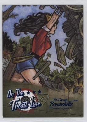 2019 Cryptozoic DC Bombshells Series III On The Front Line Wonder Woman 0nr3