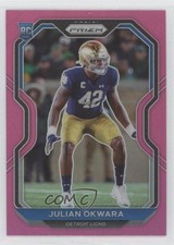 2020 Panini Prizm Rookie Pink Prizm Julian Okwara #361 0c2