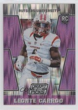 2016 Panini Prizm Collegiate Draft Picks Purple Flash 2/99 Leonte Carroo m2c