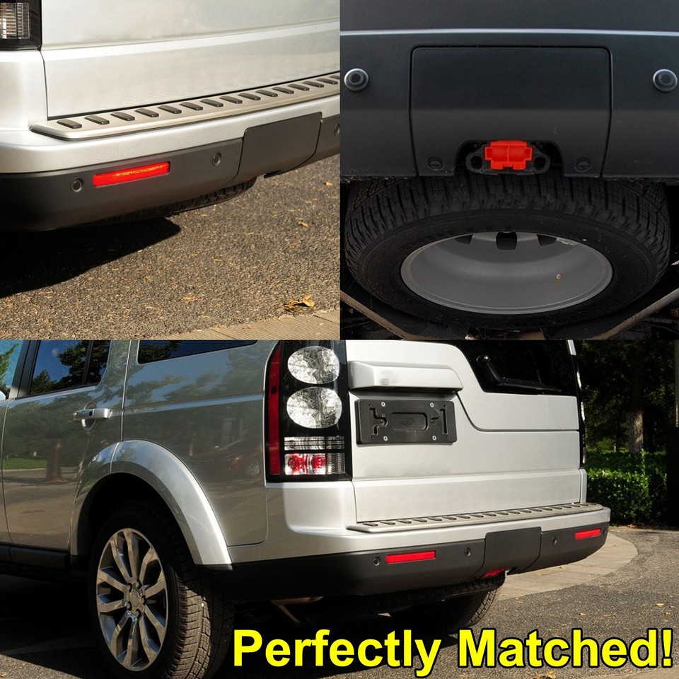 Lr3 Rear Bumper Rear Bumper Tow Hook Eye Cover Cap For Land Rover LR3 LR4 2005-2012 ...