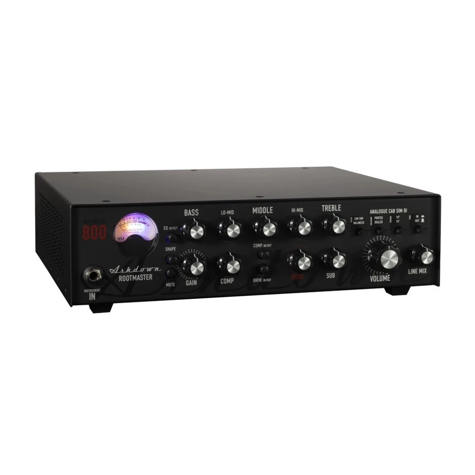 ASHDOWN RM800 EVO III Lightweight 800w Subharmonic Generator Bass Head Amplifier - Image 3 of 4
