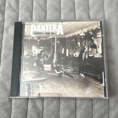 Pantera Cowboys from Hell CD Metal Album 1990 ATCO Records Jewel Case